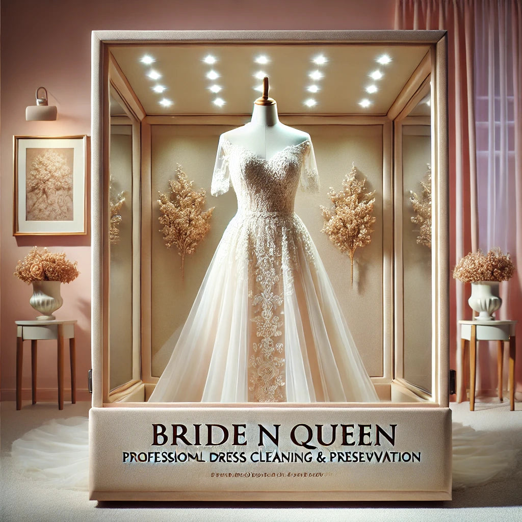 Trusted Wedding Dress Cleaning and Preservation: How Bride n Queen Protects Your Gown and Memories